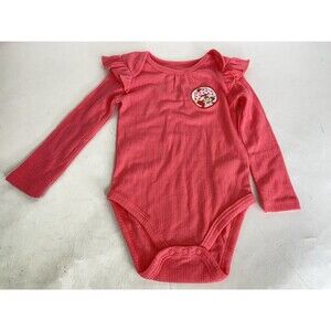 Strawberry Shortcake One Piece Bodysuit Pink Baby Girls Size 18 Months